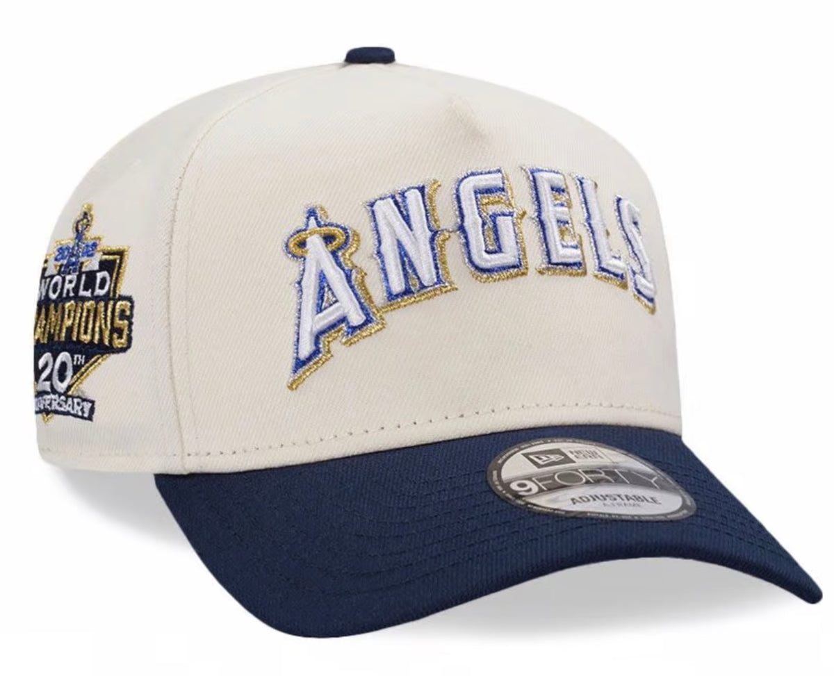 Los ángeles “WORLD CHAMPIONS” 9 FORTY A-FRAME snapback