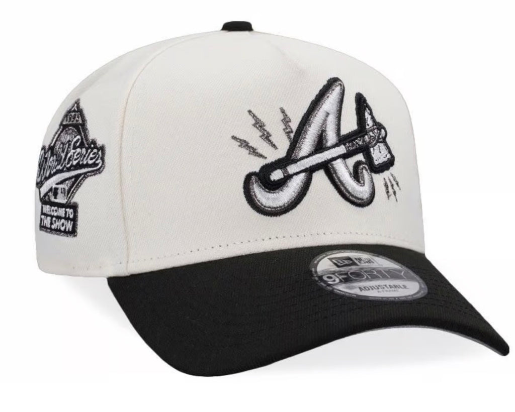 Atlanta “BRAVES” 9 FORTY A-FRAME snapback