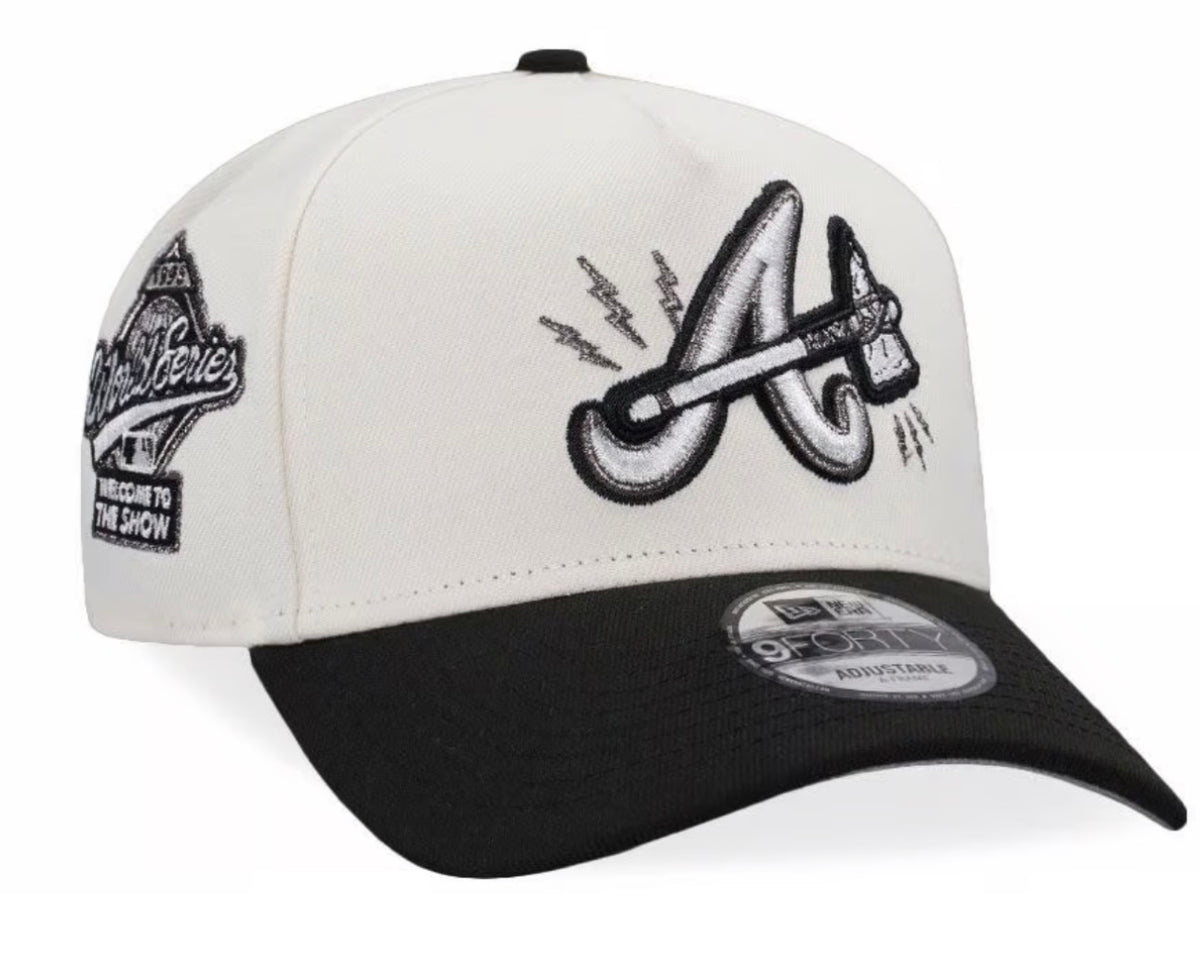 Atlanta “BRAVES” 9 FORTY A-FRAME snapback